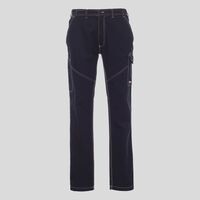 Pantalone Unisex Worker Reflex PAYPER – Blu Navy, Taglia M, Tessuto Classico Con Cerniera, Ideale Per Personalizzazioni Con Ricamo E Stampa