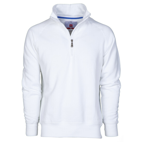 Miami Payper Felpa uomo zip corta maniche raglan 70 cotone garzato 30 poliestere 300g Errebipromo