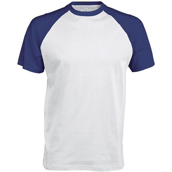 t shirt bicolore uomo