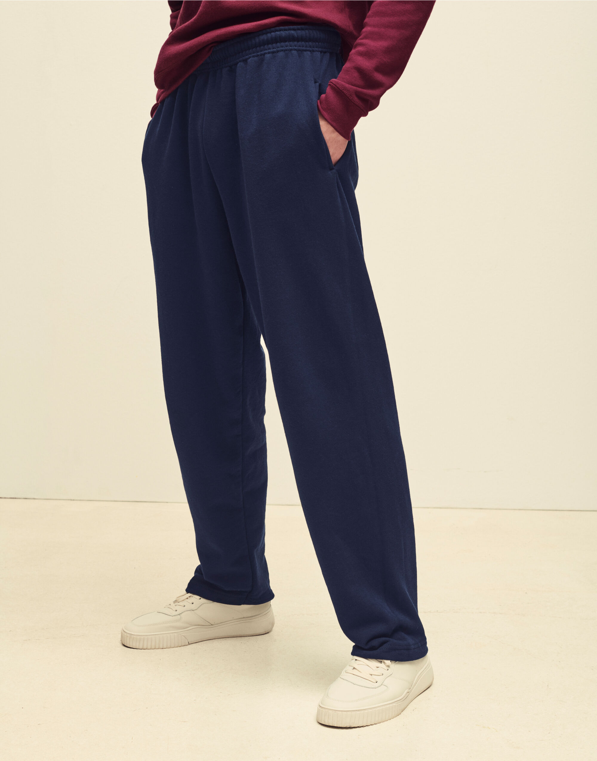 640320 Fruit of the Loom Pantaloni uomo tuta fondo dritto Errebipromo