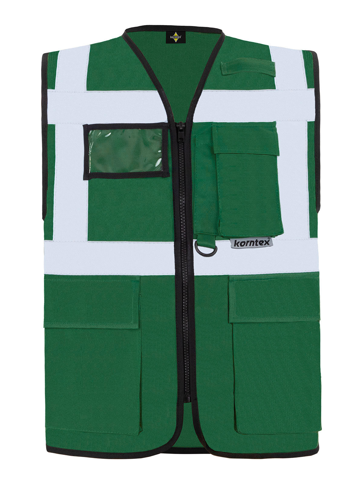 Gilet Da Lavoro Di Sicurezza Multifunzione Con Strisce Riflettenti Korntex Kxtac