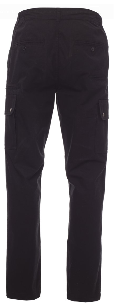 Payper Forest Pantalone Uomo Estate - Tessuto Ripstop Leggero, Elastici Laterali, Multitasche, 98% Cotone 2% Elastan