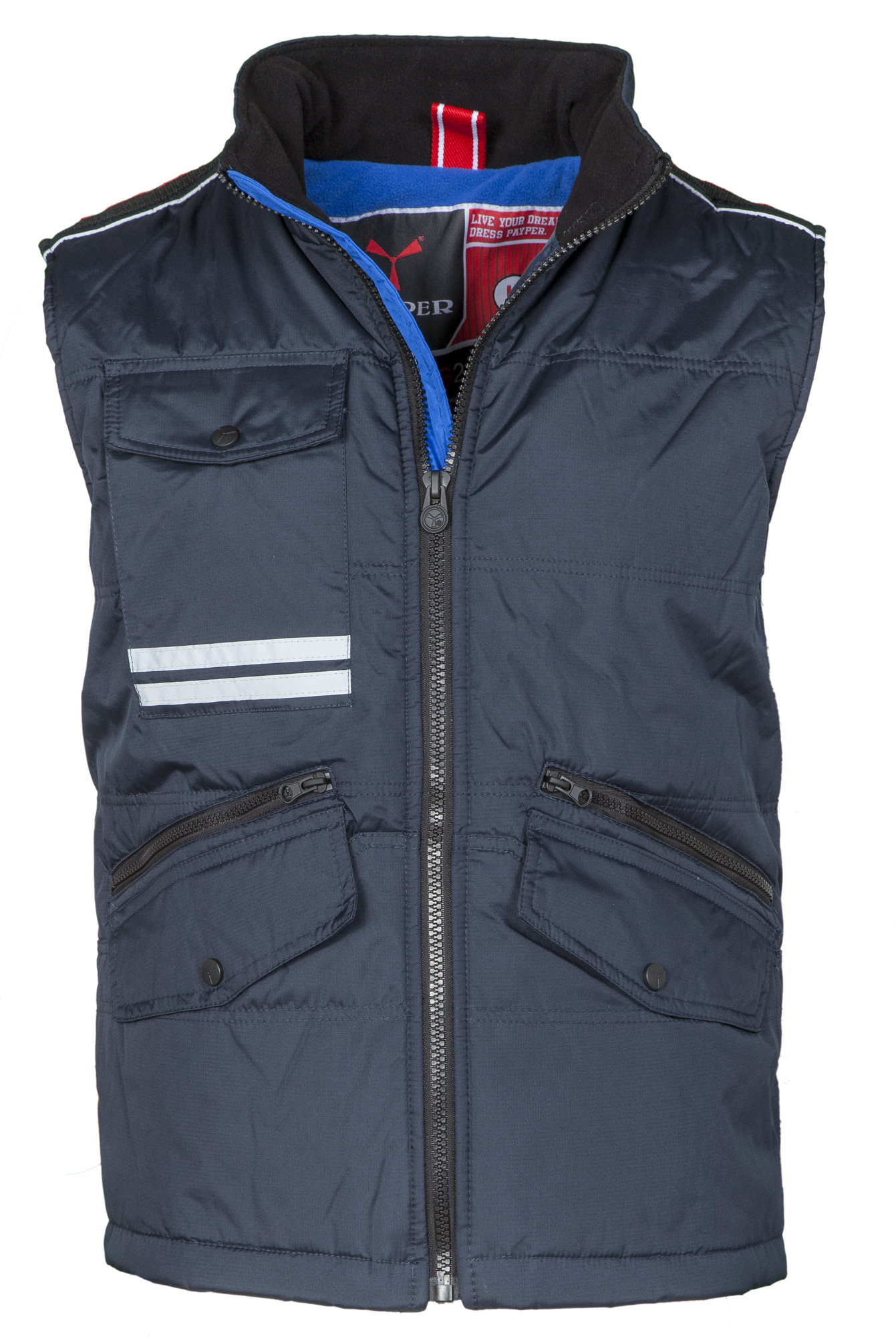 Gilet Unisex Payper Mig 2.0 – Taglia XXL In Nero/Grigio, Ideale Per Ricami E Stampe Personalizzate