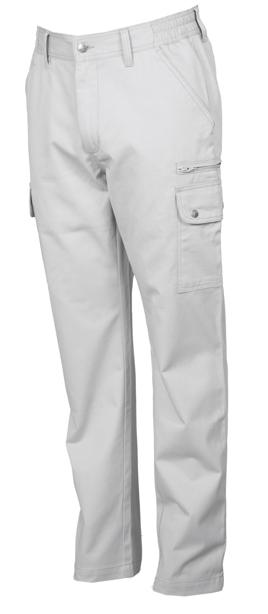Payper Forest Pantalone Uomo Estate - Tessuto Ripstop Leggero, Elastici Laterali, Multitasche, 98% Cotone 2% Elastan