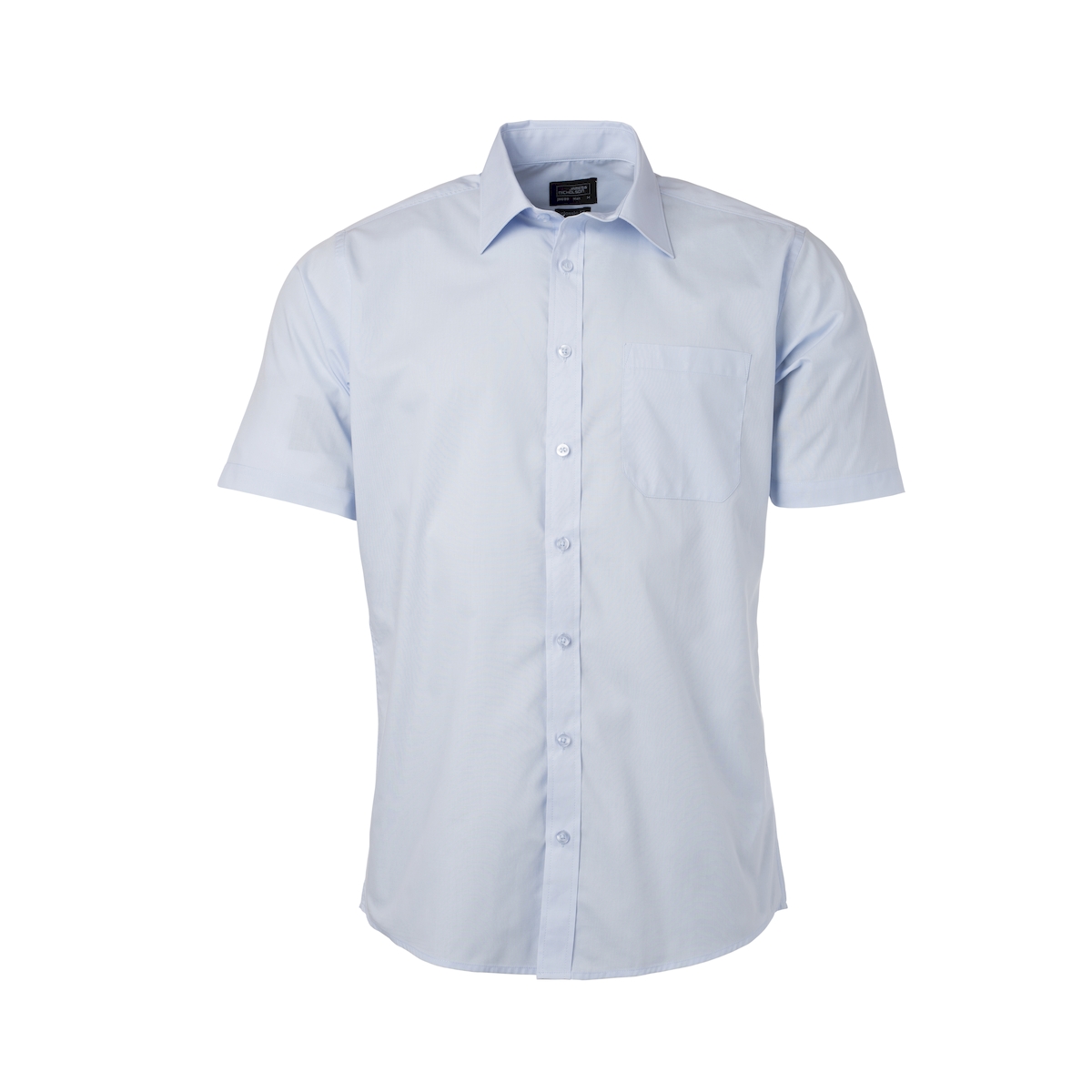 Camicia Uomo Maniche Corte - Misto Cotone, Elegante, Tasca Petto, Taglie S-4XL - Foto 2