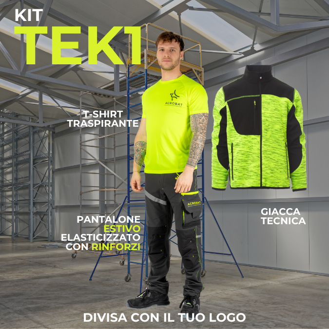 KIT TEK  DIVISA TECNICA DA LAVORO