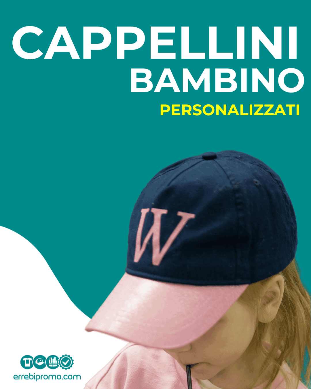 CAPPELLINI PERSONALIZZATI BAMBINO