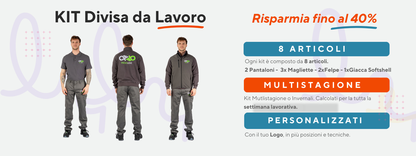 Abbigliamento da lavoro - nuovi kit multistagione