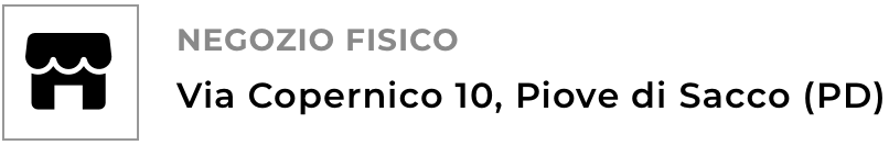 Negozio indirizzo Padova