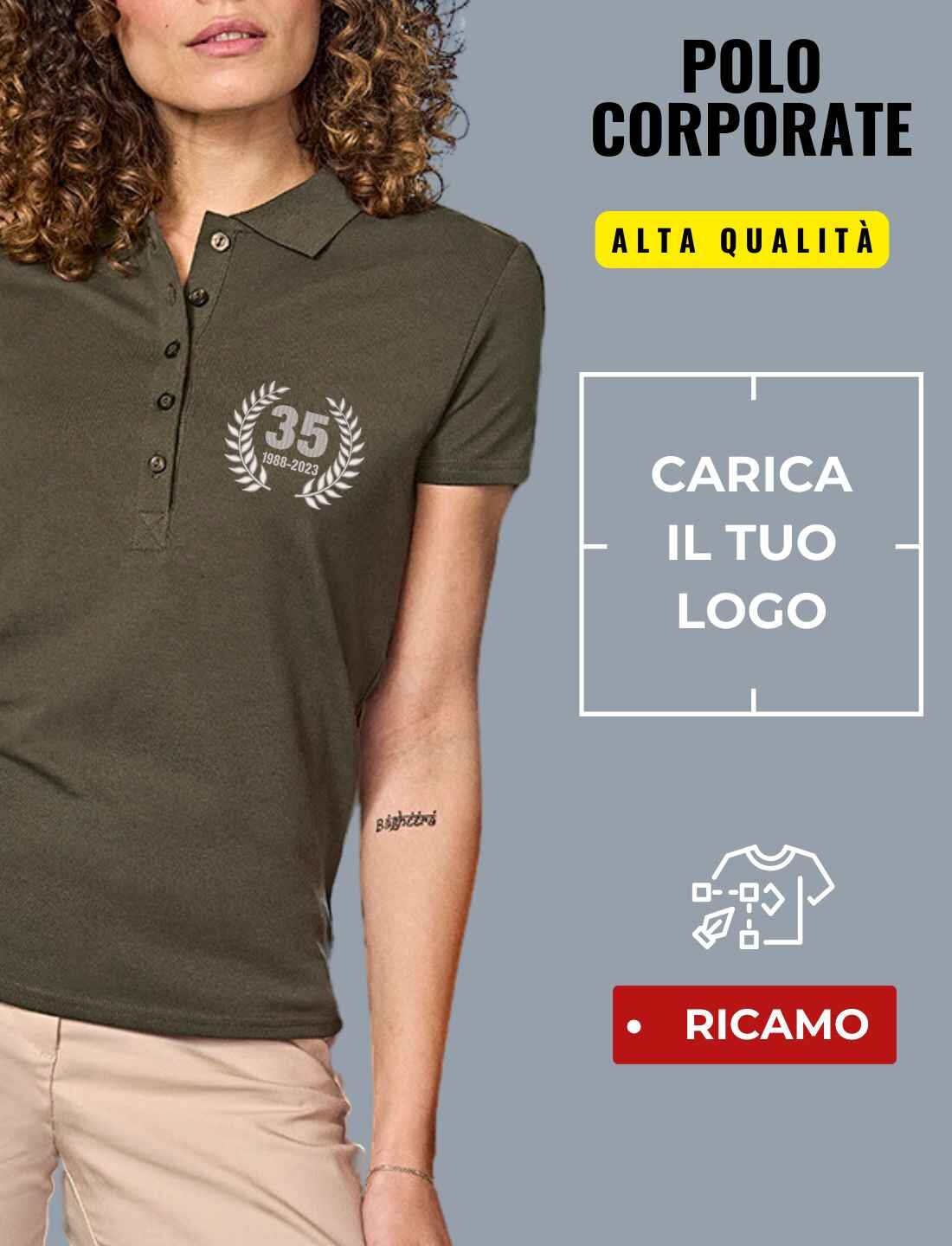 Polo personalizzate online ricamo best sale