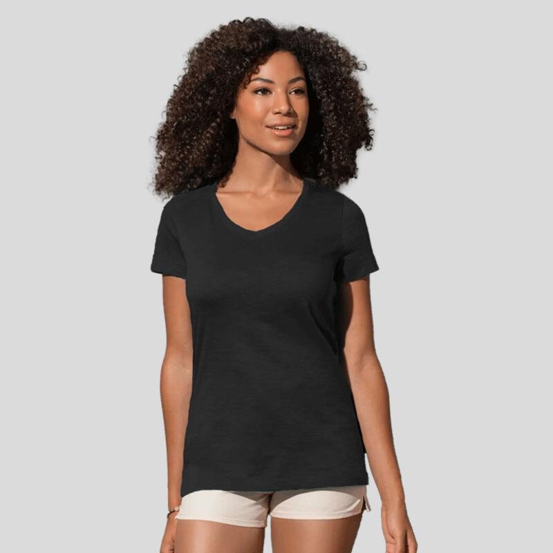 T-shirt Donna Scollo a V Thumbnail