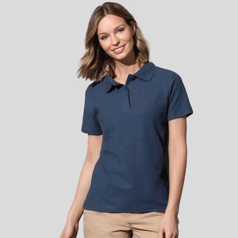 ST3100 Stedman Polo donna manica corta 100% cotone 170g Thumbnail