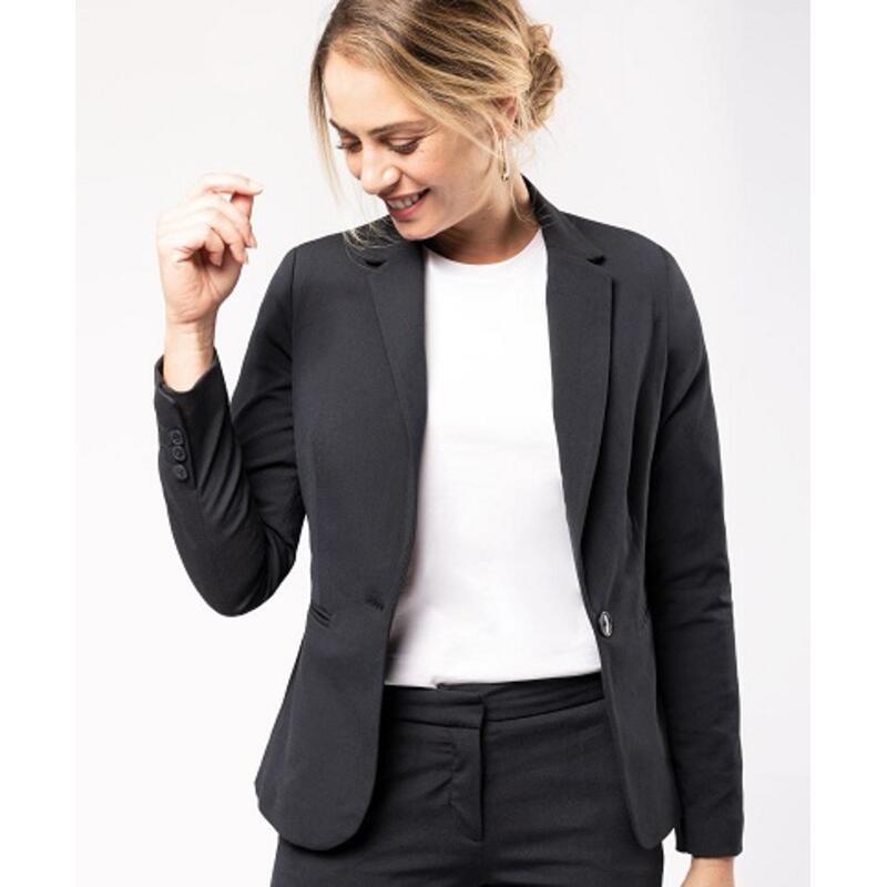 K6131 Kariban Giacca donna tailored 64% poliestere 34% viscosa 2% elastan Thumbnail
