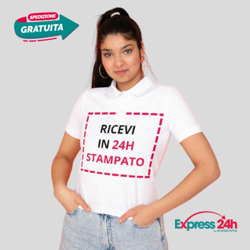 Polo con 2025 logo personalizzato