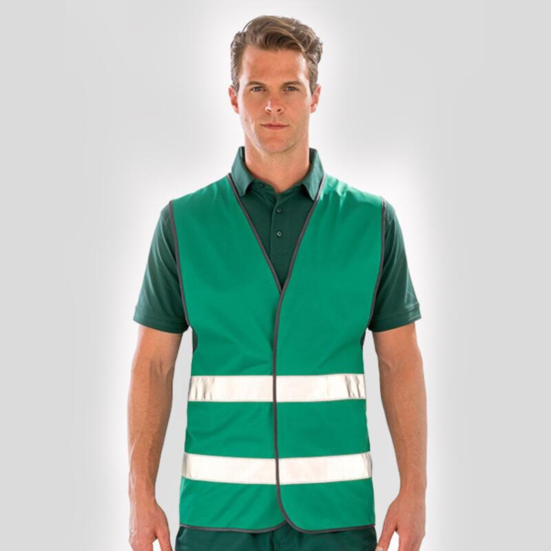 R200XEV RESULT GILET ALTA VISIBILITÀ MONOCOLORE 100% POLIESTERE  Thumbnail