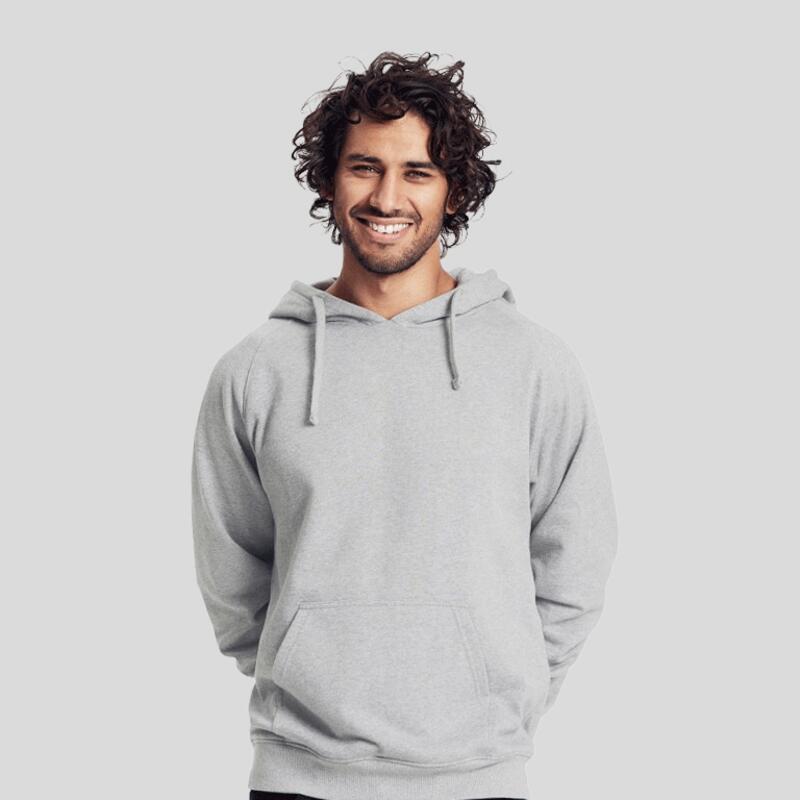  O63101 Neutral Felpa da uomo con cappuccio ECOLABEL 100% cotone organico 300g certificato GOTS, ECOLABEL, OEKO-STANDARD TEX 100 Thumbnail