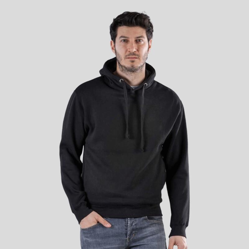 BS335 BlackSpider Felpa con cappuccio e tasche a filetto 70% cotone, 30% poliestere 280g Thumbnail