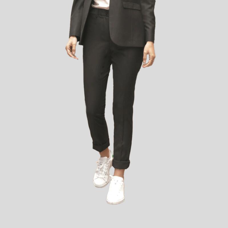 243163 Neoblu Gabin Women Pantalone donna tasca italiana in twill  66% polyestere 34% viscosa 204g/m² Thumbnail