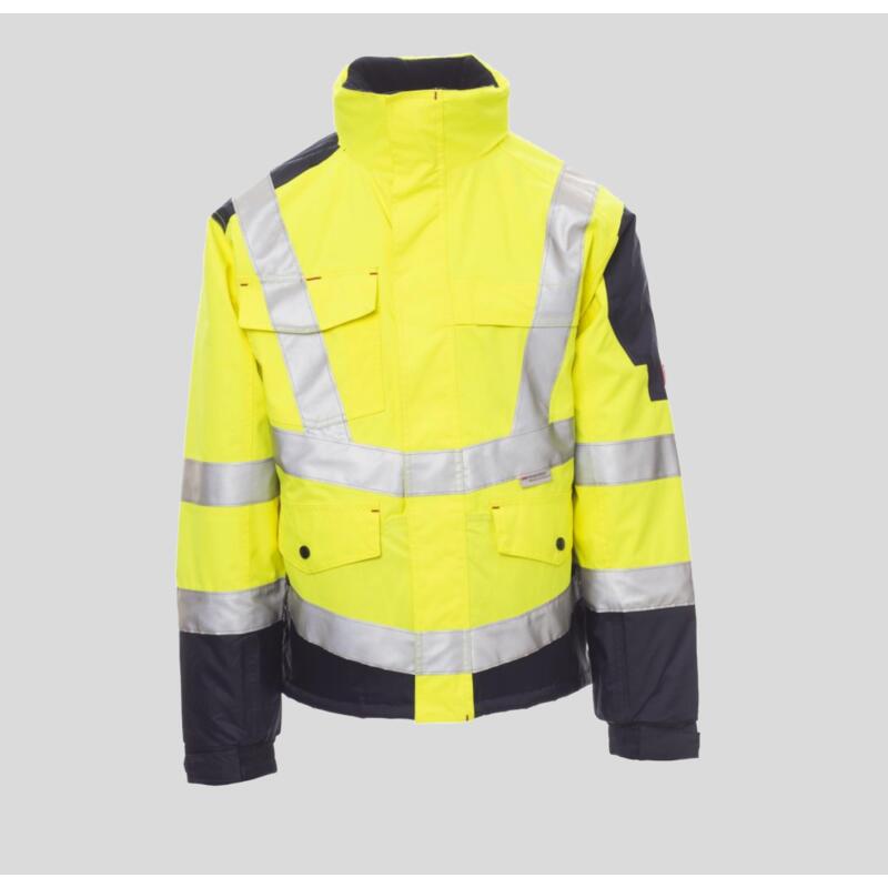 Freeway Payper Giubbotto multitasche imbottito con bande 3M EN ISO 20471 Classe 3 190 GR Thumbnail