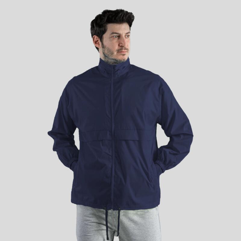 SP500 Sprintex Giacca antivento con cappuccio a scomparsa richiudibile nella tasca 100% Nylon Thumbnail