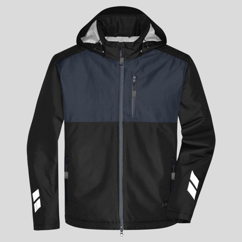 JN1815 James&Nicholson Giubbotto da lavoro imbottito invernale antivento idrorepellente traspirante 100% poliestere riciclato Thumbnail