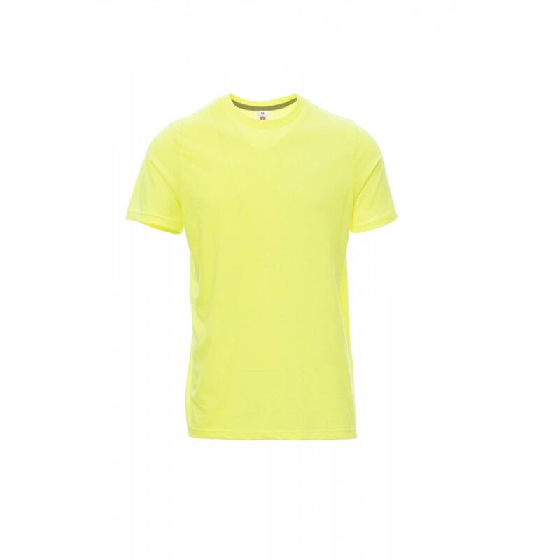 Sunset Fluo Payper T-shirt da uomo girocollo struttura tubolare manica corta 65% poliestere 35% cotone 150gr Thumbnail