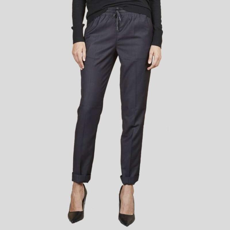 03779 Pantalone elegante donna con vita elasticizzata GERMAIN WOMEN  Thumbnail