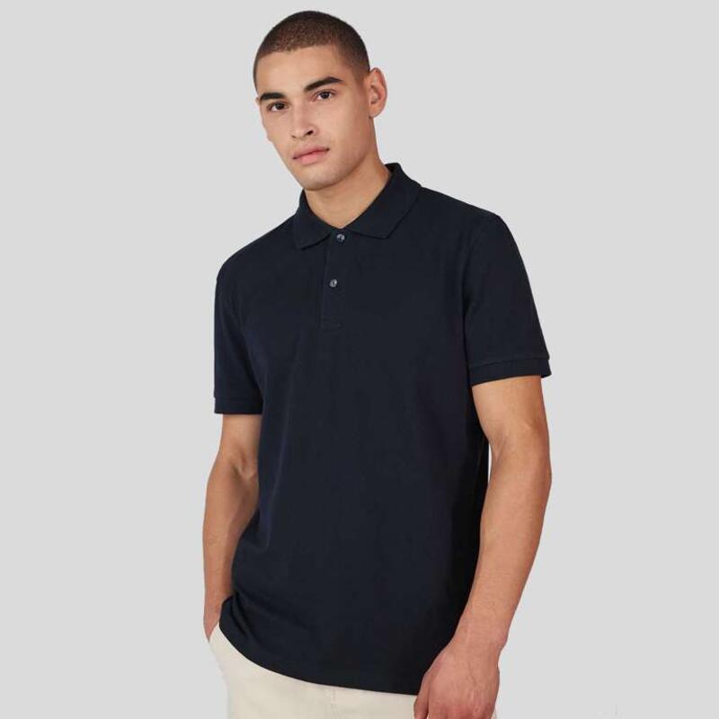 PU424 B&C My Polo 180 Polo uomo piquet manica corta 100% cotone 180gr Thumbnail