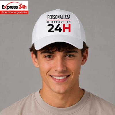 B15 Cappellino Personalizzato ricamo e stampa 24h Thumbnail