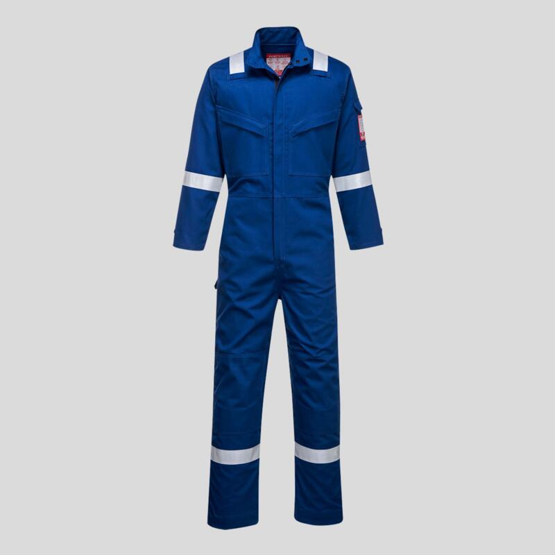 FR93 Portwest Tuta intera Bizflame Ultra Pentavalente  EN ISO 11612 A1+A2, B1, C1, E2, F1 / EN 1149 -5 / EN 13034 Tipo 6 Thumbnail