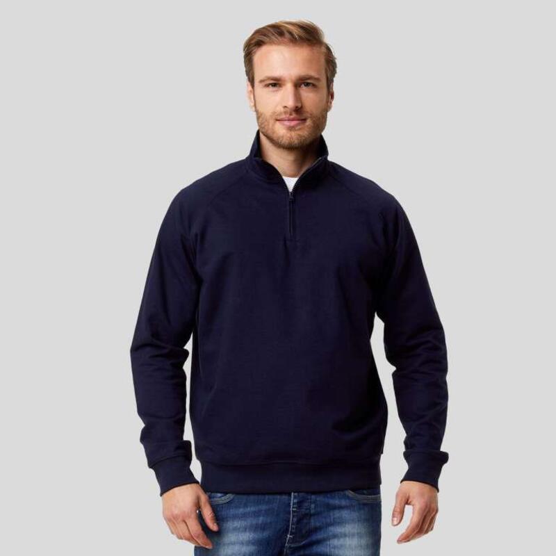 BS301 BlackSpider felpa zip corta in french terry 80% cotone 20% poliestere 300 gr Thumbnail