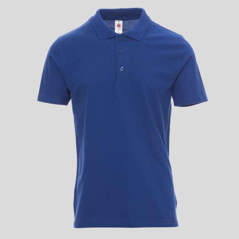 Amalfi Payper Polo tessuto leggero in jersey a manica corta con 3 bottoni 100% cotone 175 gr Thumbnail