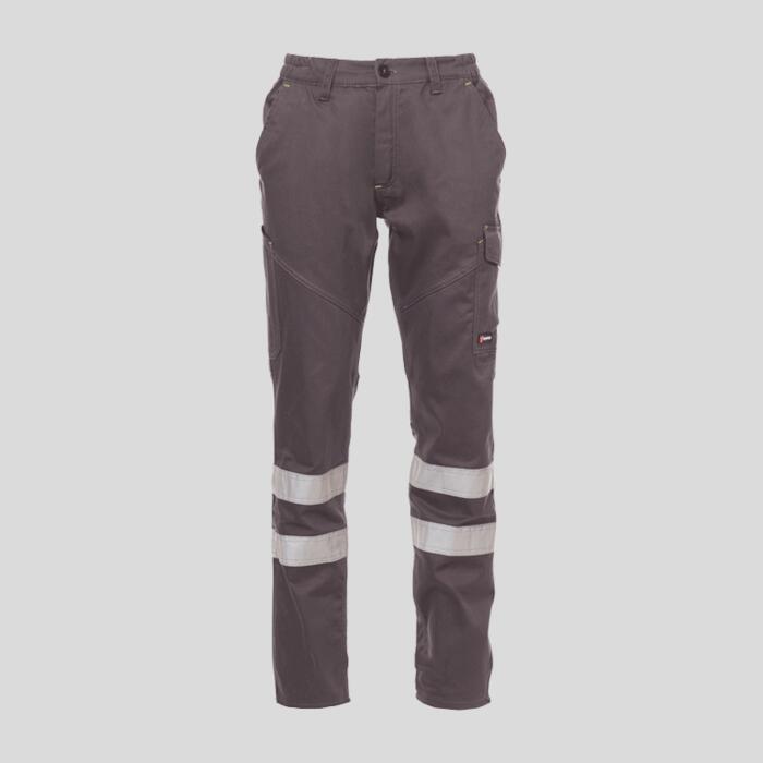 Worker Summer Reflex Payper Pantalone invernale bande riflettenti cat.1 100% cotone 210gr Thumbnail