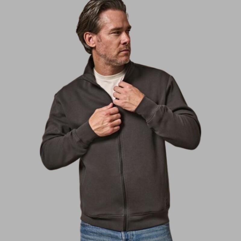 5440 Tee Jays Felpa zip lunga 70% cotone 30% poliestere, felpata internamente. 310-320 g/m2  Thumbnail