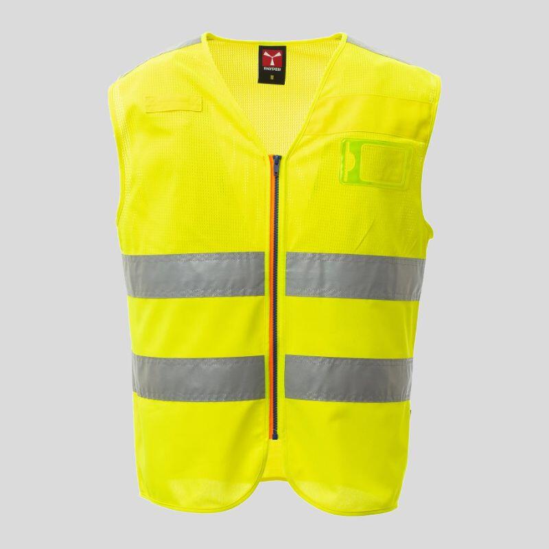 Ace Mesh Payper Gilet alta visibilità multitasche in rete traspirante e in tessuto dry-tech100% poliestere 145gr EN ISO 20471 Cl.2 Thumbnail