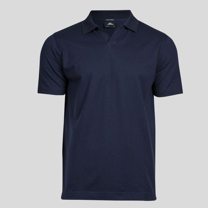 1404 Tee Jays Luxury Stretch Polo uomo senza bottoni 95% cotone bio certificato 5% elastane  215g/m² Thumbnail