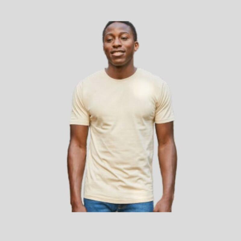 O60001 Neutral T-shirt uomo ECOLABEL 100% cotone organico pesante 185g/m² certificato GOTS, ECOLABEL, OEKO-STANDARD TEX 100 Thumbnail
