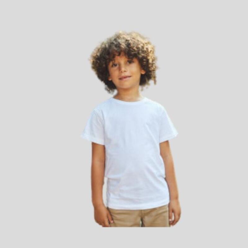 O30001 Neutral T-shirt unisex Bambino ECOLABEL 100% cotone organico certificato 155g/m² certificato GOTS, ECOLABEL, OEKO-STANDARD TEX 100 Thumbnail