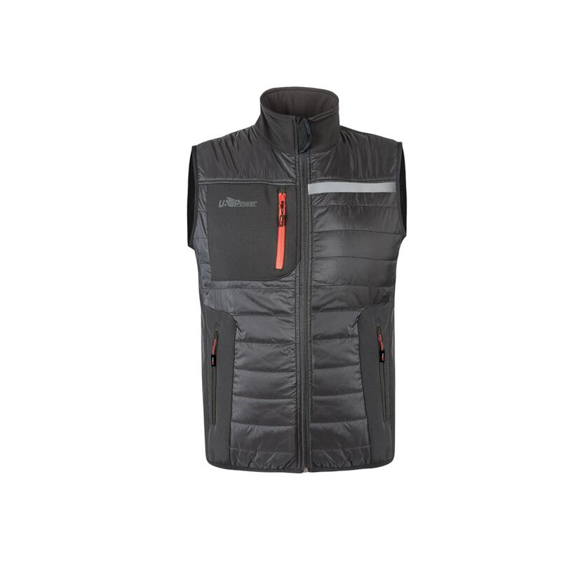 FU278AG WALL Gilet da lavoro multitasche con imbottitura in grafene idrorepellente e traspirante 100% poliestere 110gr Thumbnail