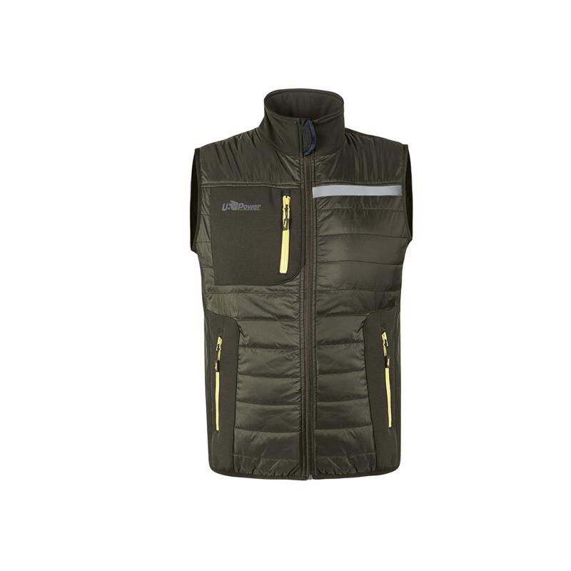 FU278DG WALL Gilet da lavoro multitasche con imbottitura in grafene idrorepellente e traspirante 100% poliestere 110gr Thumbnail