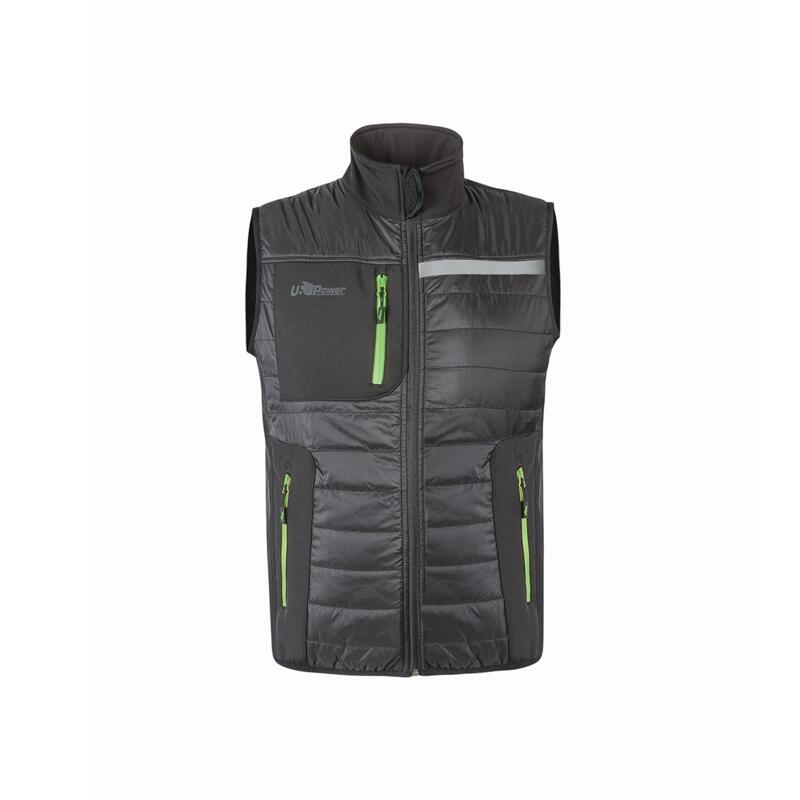 FU278RL WALL Gilet da lavoro multitasche con imbottitura in grafene idrorepellente e traspirante 100% poliestere 110gr Thumbnail
