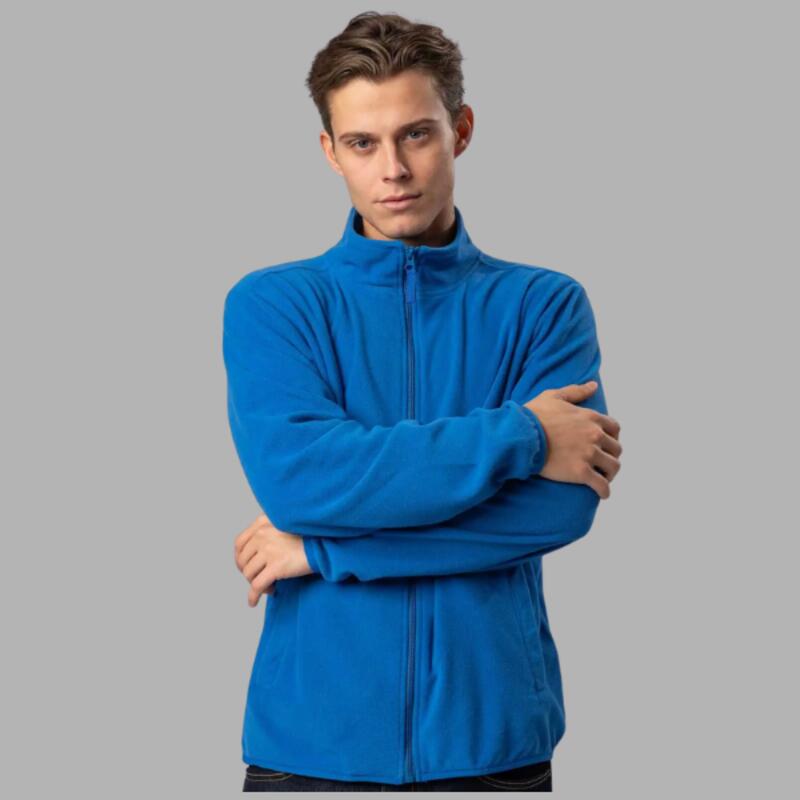 BS365 Micropile con zip intera e tasche laterali con cerniera 160gr Thumbnail