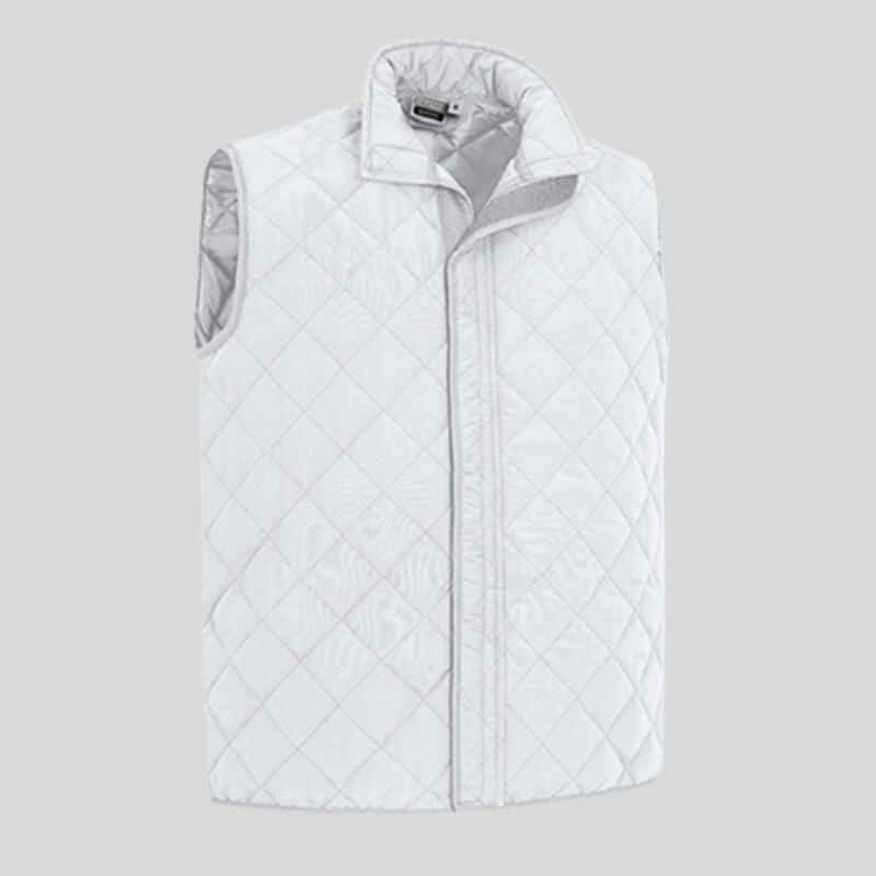 Barens Gilet da lavoro imbottito settore alimentare con chiusura in velcro 100% poliestere 400gr Thumbnail