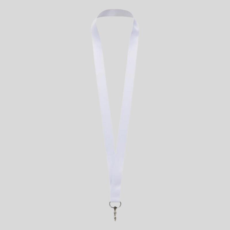 1PL0401G Lanyard Lana Laccio h 2cm in PET riciclato con moschettone in metallo stampa in sublimazione full color fronte/retro Thumbnail