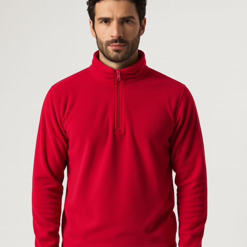 BS364 Micropile con zip corta 100% poliestere 160gr Thumbnail