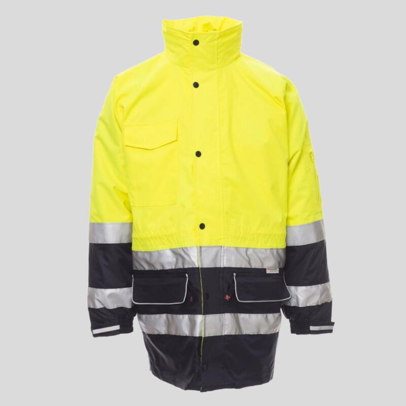 Security Payper Parka 4 usi bicolore ad alta visibilità EN IS0 20471  Thumbnail