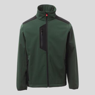 Galway Payper Softshell da uomo bicolore elasticizzato con tasca al petto 95% poliestere 5% elastan 320gr Thumbnail