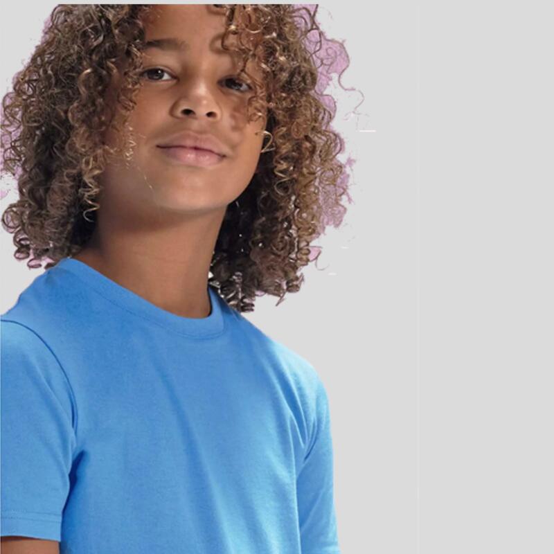 TK001 B&C #E150 kids T-shirt girocollo tubolare a maniche corte da bambino 100% cotone pre-ristretto e pettinato Thumbnail