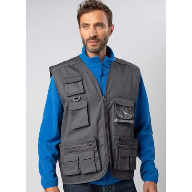 BS511 Black Spider Gilet da Lavoro multitasche Thumbnail