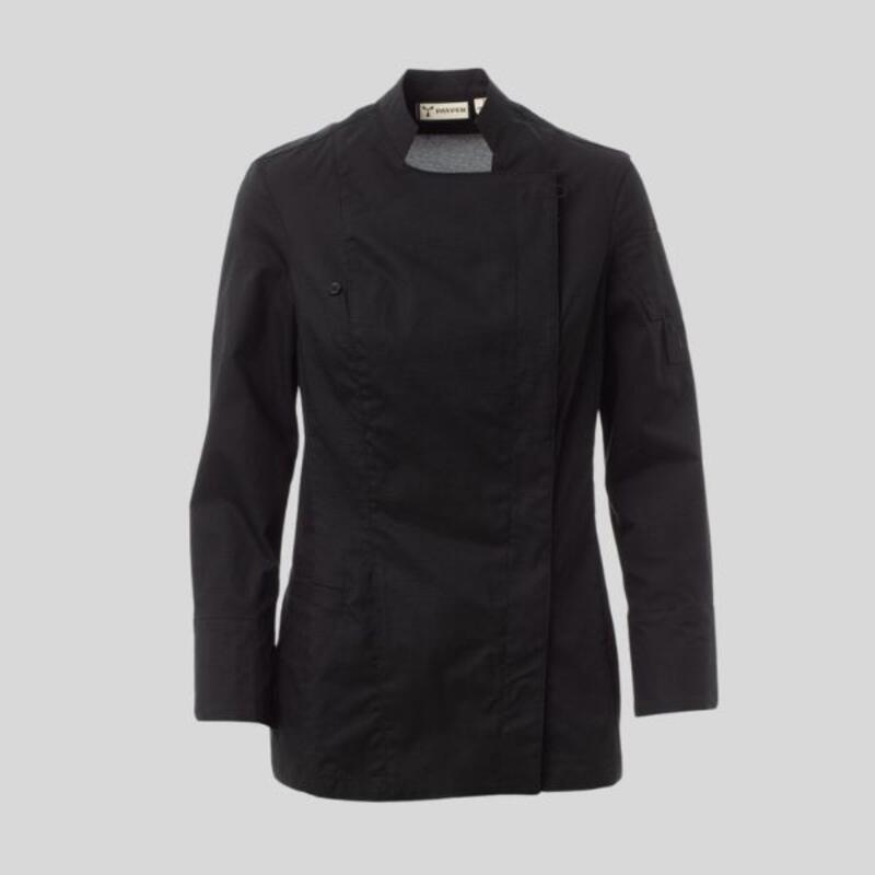 STARRED MESH LADY Payper Giacca da chef da donna con collo alla coreana stretch e traspirante  58% cotone 42% elastomultiestere Thumbnail